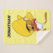 Couverture Sherpa SPEEDY GONZALES™ Bow-Tie (Devant (Horizontal))