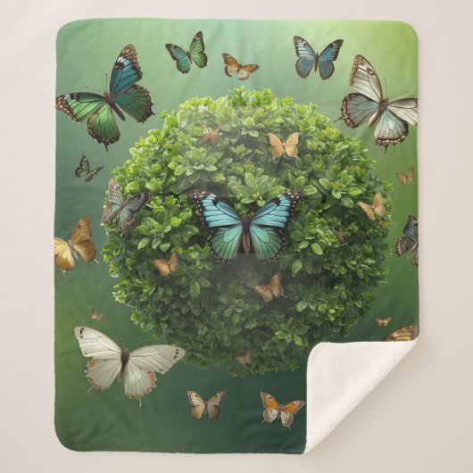 Couverture Sherpa Sphère de la nature Harmonie Pap (Devant)