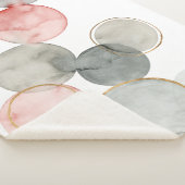 Couverture Sherpa Sphères dorées (3/4)