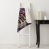 Couverture Sherpa Spider Cosmic Web, Galaxie d'Halloween des horreur (En situation)