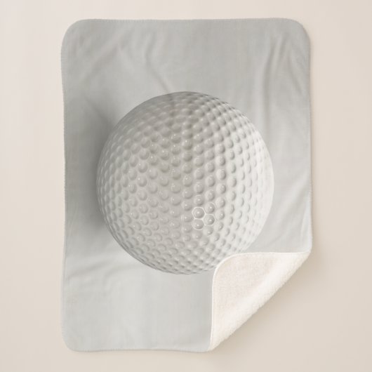 Couverture Sherpa Sport de boule de golf (Devant)