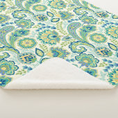Couverture Sherpa Spring Garden Paisley (3/4)