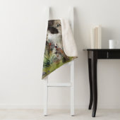 Couverture Sherpa Springer Spaniel Anglais ,Art (En situation)