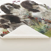 Couverture Sherpa Springer Spaniel Anglais ,Art (3/4)