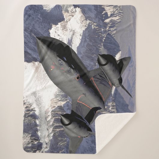 COUVERTURE SHERPA SR-71 ESPION D'OISEAU NOIRE (Devant)