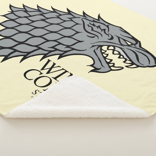 Couverture Sherpa Stark Sigil - L'Hiver Arrive (3/4)