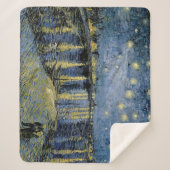 Couverture Sherpa Starry Night Vincent van Gogh (Devant)