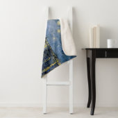 Couverture Sherpa Starry Night Vincent van Gogh (En situation)