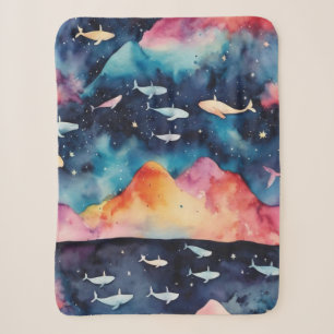 Couverture Sherpa Starry Seascape