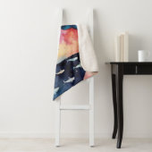 Couverture Sherpa Starry Seascape (En situation)