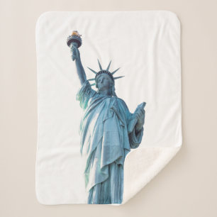 Couverture Sherpa Statue de la liberté
