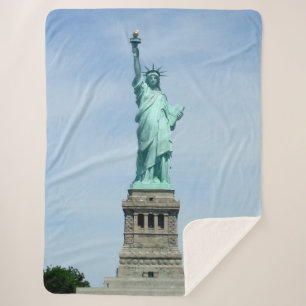 Couverture Sherpa Statue de la Liberté