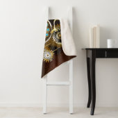 Couverture Sherpa Steampunk Rusty Background (En situation)