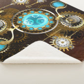 Couverture Sherpa Steampunk Rusty Background (3/4)