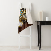 Couverture Sherpa Steampunk Rusty Background (En situation)