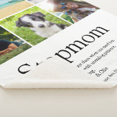 Couverture Sherpa Stepmaman Bonus Maman Définition 6 Photo Collage (3/4)