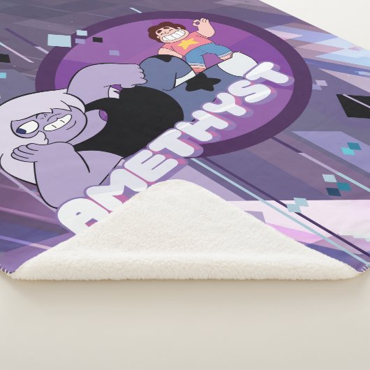 Couverture Sherpa Steven Universe | Graphique de caractères d'améthy (3/4)