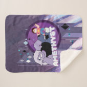 Couverture Sherpa Steven Universe | Graphique de caractères d'améthy (Devant (Horizontal))