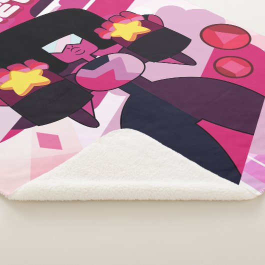 Couverture Sherpa Steven Universe | Graphique de caractères Garnet (3/4)