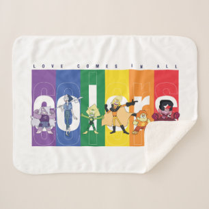 Couverture Sherpa Steven Universe - L'Amour Arrive Dans Toutes Les C