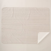 Couverture Sherpa Striped blanket (Devant (Horizontal))