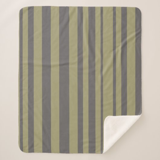 Couverture Sherpa Stripes (Devant)