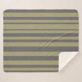 Couverture Sherpa Stripes (Devant (Horizontal))