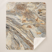 Couverture Sherpa Structure en marbre texture arrière - plan (Devant)