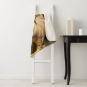 Couverture Sherpa Style citrouille ! sur un (En situation)