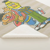 Couverture Sherpa Style classique Bert et Ernie (3/4)