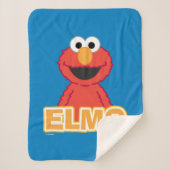 Couverture Sherpa Style classique Elmo (Devant)