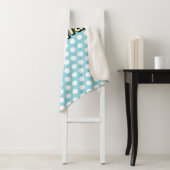 Couverture Sherpa Style Polka dot cinties (En situation)