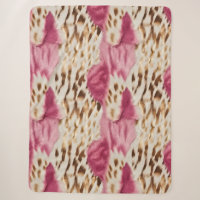 Stylish Girly Rose White Gold Zebra