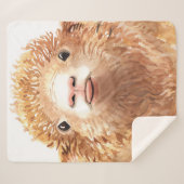Couverture Sherpa Stylized Sheep | Gitfs for Child (Devant (Horizontal))