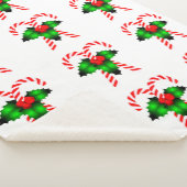 Couverture Sherpa Sucres de canne Et Blanche Holly Sherpa (3/4)