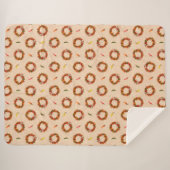 Couverture Sherpa Sud-Ouest du Chili Ristra Wreaths partout sur Moti (Devant (Horizontal))