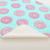 Couverture Sherpa Sugar Sweet Pink Glazed Donuts (3/4)