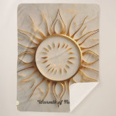 Couverture Sherpa "Sunrise Glory" (Devant)