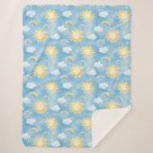 Couverture Sherpa Sunshine et Rainbows Sherpa Blanket (Devant)