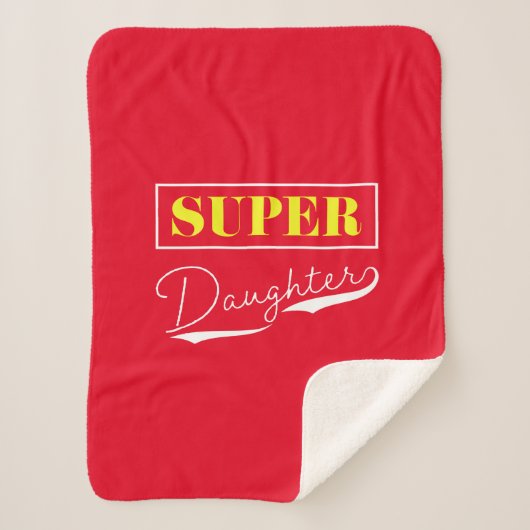 Couverture Sherpa Super Daughter (Devant)
