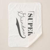 Couverture Sherpa Super grand-mère (Devant)