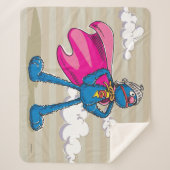 Couverture Sherpa Super Grover (Devant)
