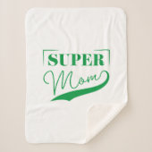 Couverture Sherpa Super Maman (Devant)