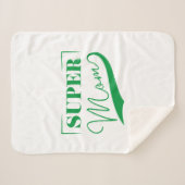 Couverture Sherpa Super Maman (Devant (Horizontal))