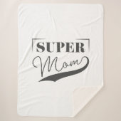 Couverture Sherpa Super Maman (Devant)