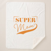 Couverture Sherpa Super Maman (Devant)