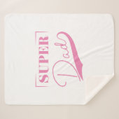 Couverture Sherpa Super papa (Devant (Horizontal))
