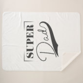 Couverture Sherpa Super papa (Devant (Horizontal))