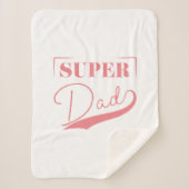 Couverture Sherpa Super papa (Devant)