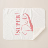 Couverture Sherpa Super papa (Devant (Horizontal))